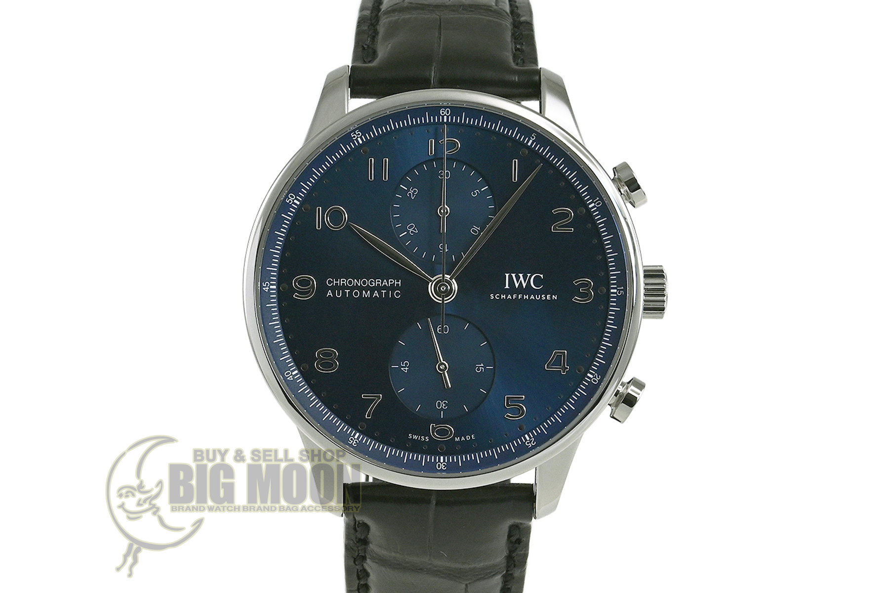 IWCのポルトギーゼ・クロノグラフ「IW371606」の販売なら名古屋大須の中古時計専門店ビッグムーン